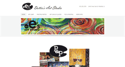 Desktop Screenshot of dottiesartstudio.com